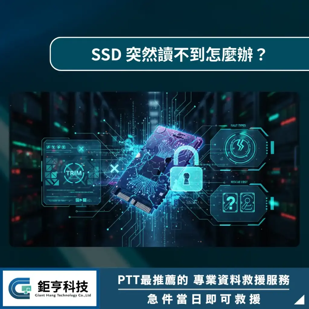 SSD 突然讀不到怎麼辦？